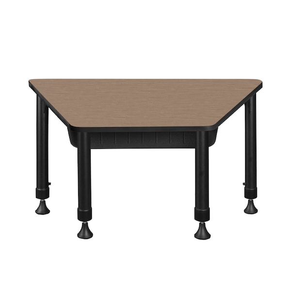Regency Adjustable Height Kids Learning School Desk W/ Book Storage, 36 in W X Metal, Plastic, Laminate - TSDBX362319NO