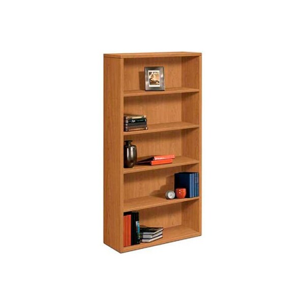 Hon HON Bookcase Five-Shelf 36"W x 13-1/8"D x 71"H Harvest - 10500 Series - HON105535CC