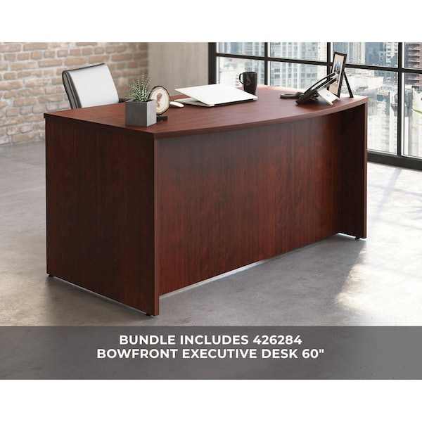 Officeworks By Sauder Affirm 60 in. Bow, 23 Drwr Ped Cc Ste A3 - 431795