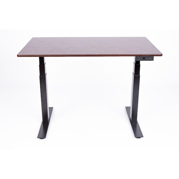 Luxor 48 in  3-Stage Dual Motor Electric Stand Up Desk - STANDE-60-BK/DW
