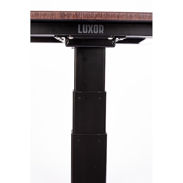 Luxor 48 in  3-Stage Dual Motor Electric Stand Up Desk - STANDE-60-BK/DW