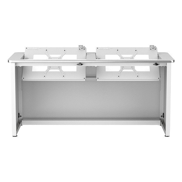 Versadesk Computer Desk, 24 in D X 29 in H, 60 in W X - RSD6024-WW