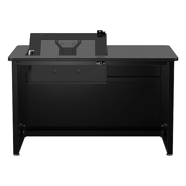 Versadesk Computer Desk, 30 in D X 29 in H, 48 in W X - RSD4830-BB