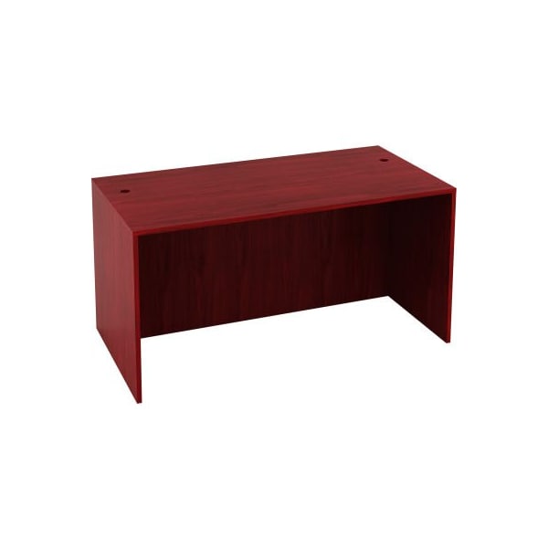 Norstar Office Products - Klang Malaysi Interion Desk Shell, 71inW x 36inD, Mahogany - O-695933MH