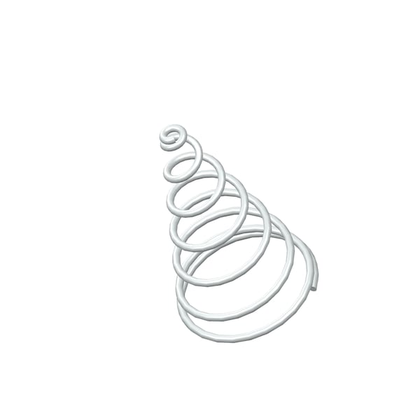 Approved Vendor Taper Spring, Lo= 0.72 , So= 0.281 , W= 0.038 - G109989593