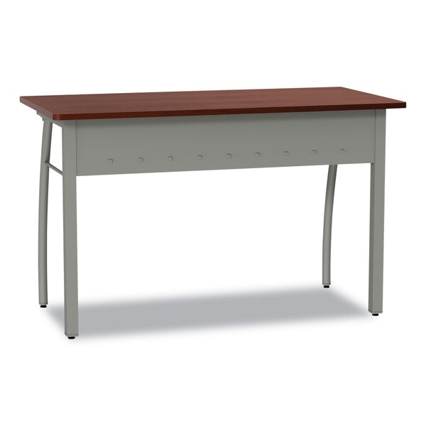 Linea Italia Desks, 23.63 in D X 29.5" H, 47.25" W X Steel, Cherry - LITTR733CH