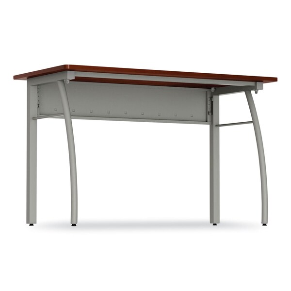 Linea Italia Desks, 23.63 in D X 29.5" H, 47.25" W X Steel, Cherry - LITTR733CH