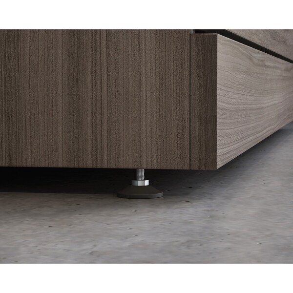 Officeworks By Sauder 35 in D X 29.291 in H, 105.984 in W X Engineered wood - 431551