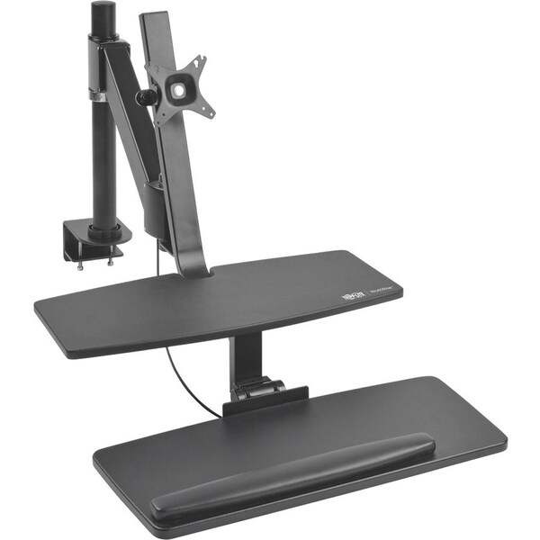 Tripp Lite WORKWISE DESKTOP STANDING DESK-CLAMP WORKSTATION, SINGLE-MONITOR MOUNT. - WWSS1327CP
