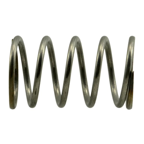 Midwest Fastener 19/32" x 0.054" x 1" 18-8 Stainless Steel Compression Springs 3PK - 38793