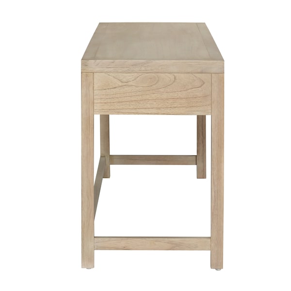 Elk Home 20in D X 30in H, 60in W X Mahogany Wood, Rattan, Brown - S0075-9960