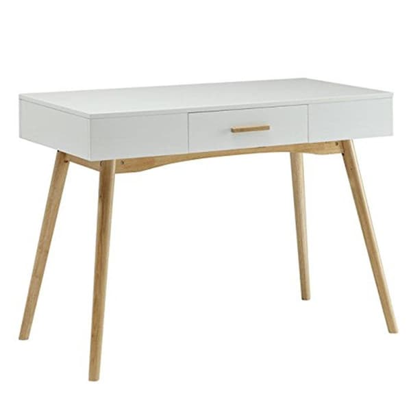 Convenience Concepts Oslo 1 Drawer Desk - - HI2539694