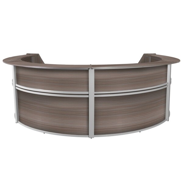 Regency 103 in D X 45.5 in H, 142 in W X Wood, Driftwood Grey - 77294GY