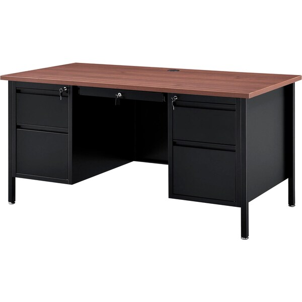 Interion By Global Industrial Teacher's Desk, 30 in D X 30-1/2 in H, 60 in W X - 695632MH