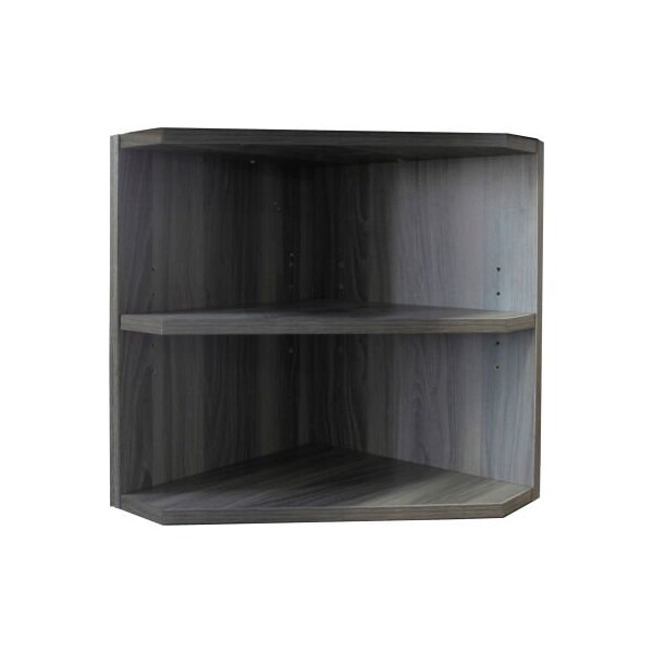 Safco Safco Medina Corner Support for Hutch 15"W x 15"D x 18"H Gray Steel - MNPOLGS