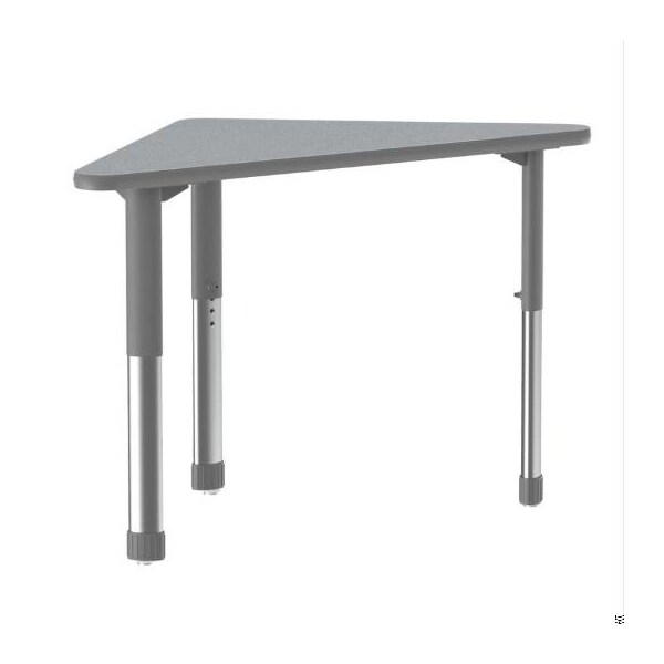 Correll HPL Collaborative Wing Desk, 30 in D X 41 in W X Particleboard - AD3041TF-WING-15-13-13