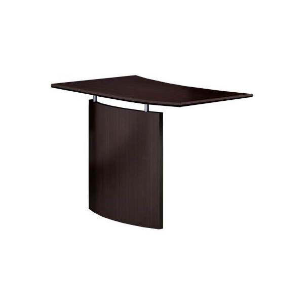 Safco Safco Medina Right Hand Bridge 48"W x 24"D x 29-1/2"H Mocha - MNBDGRLDC