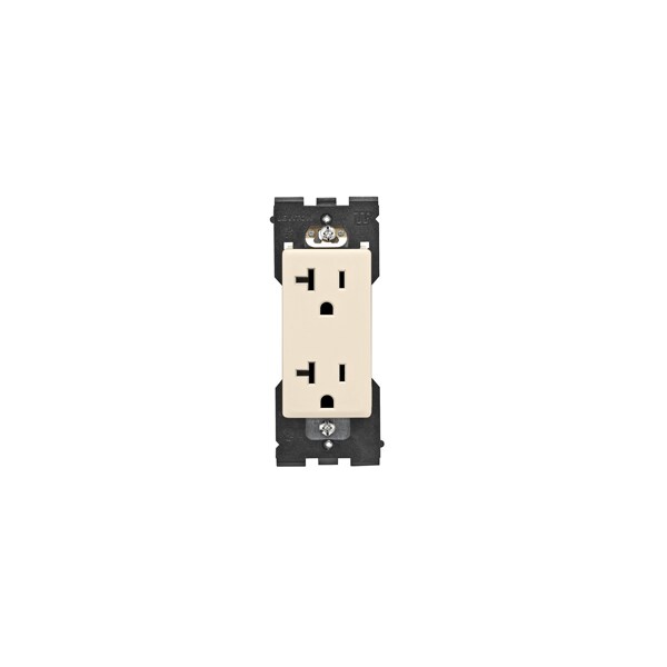 Leviton NEMA NEMA 5-20R 1.69 in H x Wallplate Mount - RER20-GC