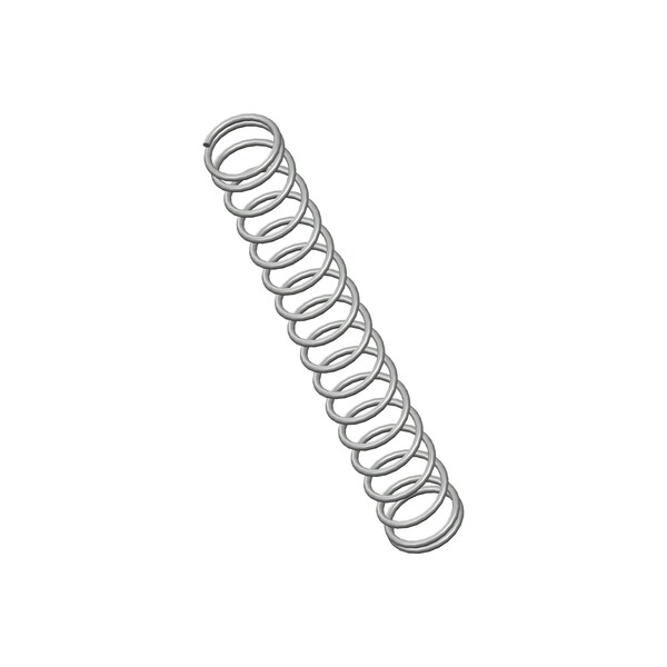Approved Vendor Compression Spring, O= .219, L= 1.63, W= .020 R - G509975967