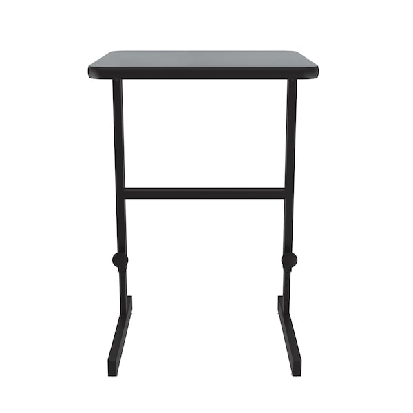 Correll Workstation Desk Standing Height Workstation, 60" D X 34" to 42" H, 30" W X Gray Granite - CST3060-15