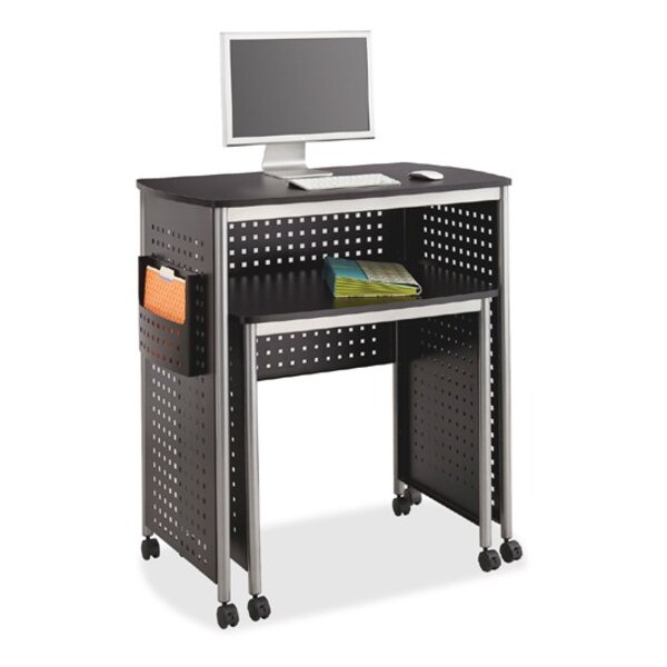 Safco Computer Desk Computer Desk, 23-1/4" D X 42" H, 39-1/2" W X - 1908BL