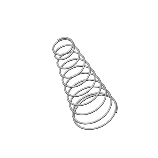Approved Vendor Taper Spring, Lo= 2.75 , So= 1.312 , W= 0.11 - G409989460