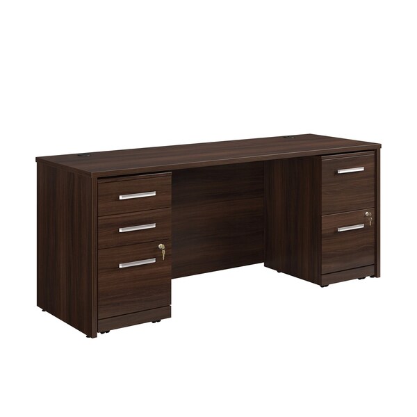 Officeworks By Sauder 23.504 in D X 29.291 in H, 71.102 in W X Engineered wood - 431507