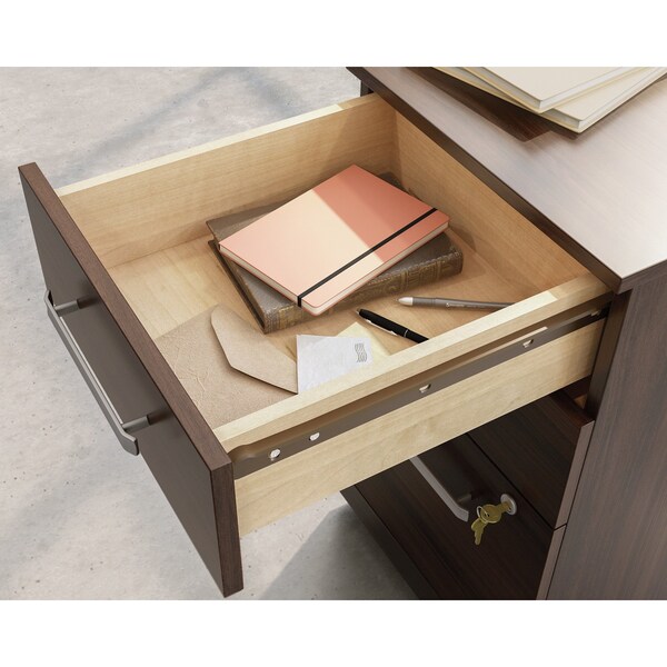 Officeworks By Sauder 23.504 in D X 29.291 in H, 71.102 in W X Engineered wood - 431507