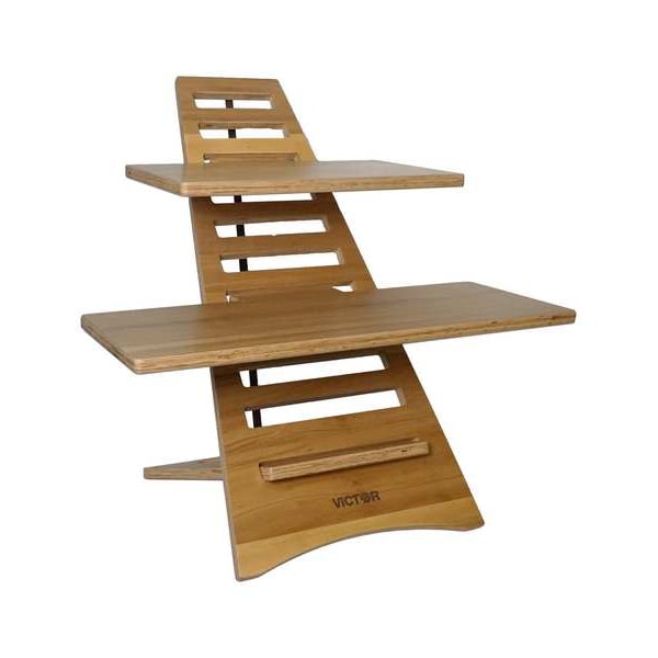 Victor Technology Laptop Standing Desk Converter, 11 3/4 in D X 24 3/4 in W X - DC175A