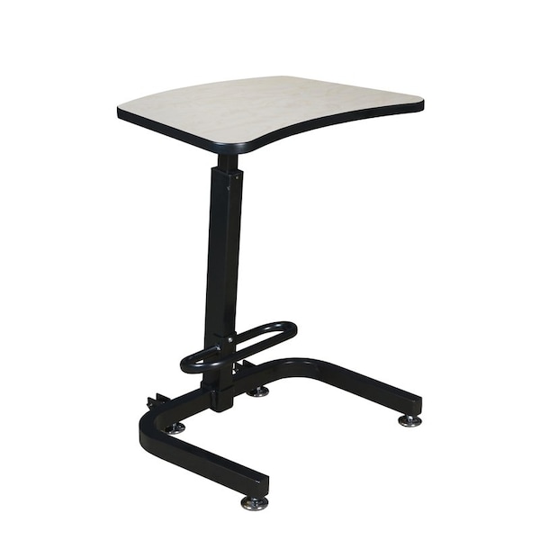 Brody Adjustable Desk Brody SitStand Desk, Maple, 20" D X 29.44" H, 26" W X Melamine Laminate, Maple - 1900PL