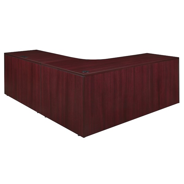 Regency Pedestal Desk Legacy 71" Double Full Pedestal Right Co, Mahogany - LLDCRFP712447MH