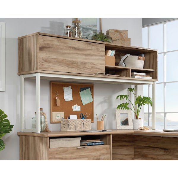 Sauder 14.49 in D X 36.34 in H, 64.17 in W X Engineered wood, Metal - 426281