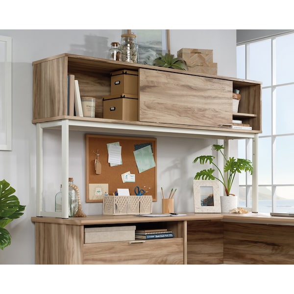 Sauder 14.49 in D X 36.34 in H, 64.17 in W X Engineered wood, Metal - 426281
