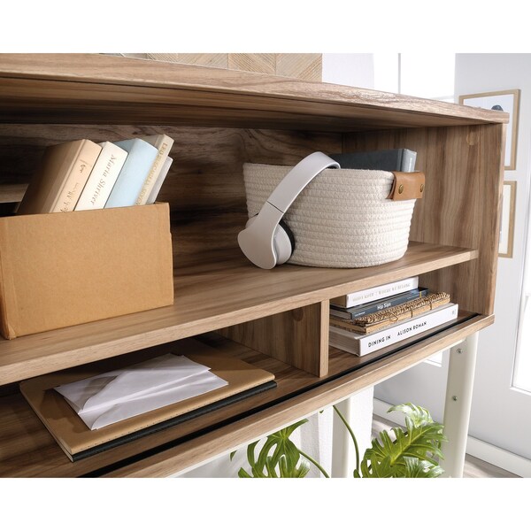 Sauder 14.49 in D X 36.34 in H, 64.17 in W X Engineered wood, Metal - 426281