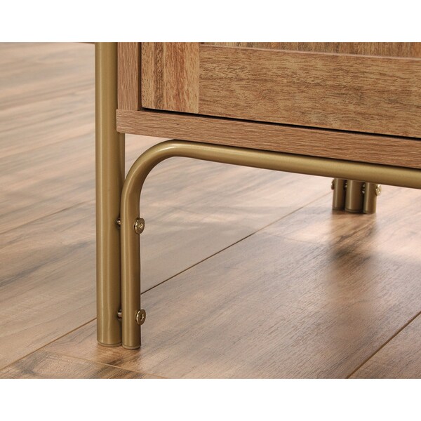 Sauder 59.09 in D X 30.08 in H, 60.55 in W X Engineered wood, Metal - 423742