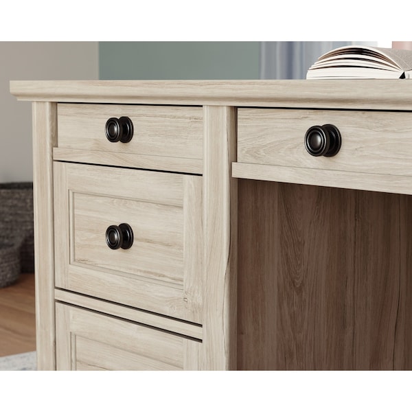 Sauder Executive Desk, 29.21 in D X 30 in H, 67.56 in W X Engineered wood - 428246
