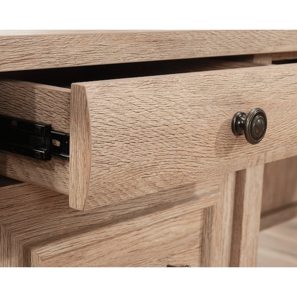 Sauder 65.98 in D X 29.76 in H, 65.98 in W X Engineered wood - 431433
