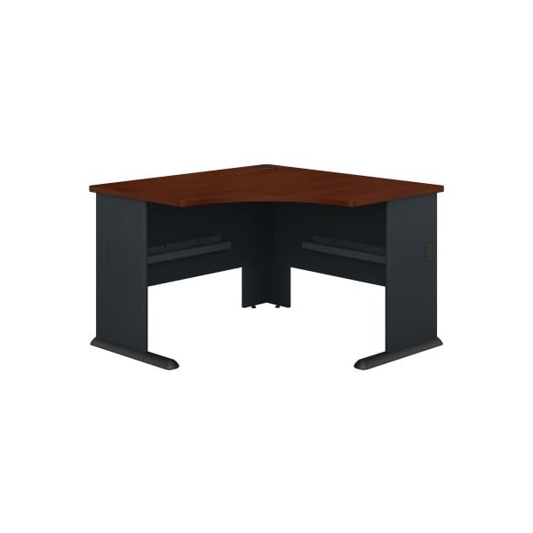 Bush Ind Bush Furniture 48in Corner Desk - Hansen Cherry - Series A - WC90466A