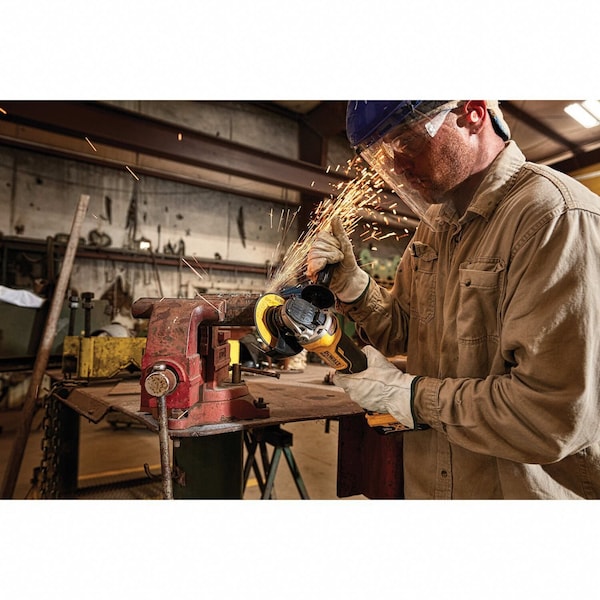 Dewalt Angle Grinder Kit, 20V DC, 4-1/2 in. Wheel Diameter (Battery Included) - DCG413R2