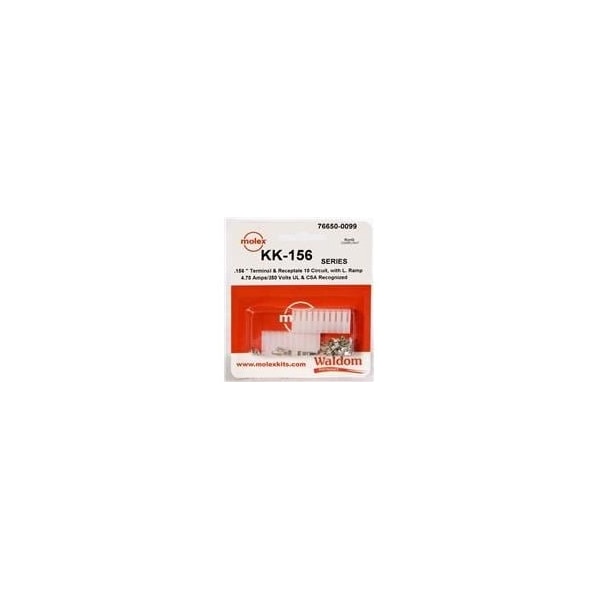 Molex Headers & Wire Housings Kk-156 Connector Kit Recep And Term 10Ckt - 766500099