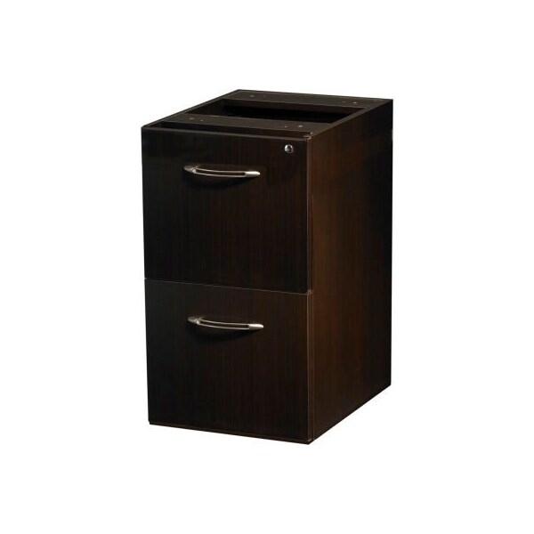 Safco Safco Aberdeen Credenza FF Pedestal 15-1/4W x 20D x 27-1/2H Mocha - AFF20LDC