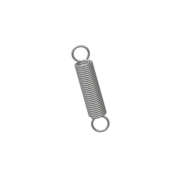 Approved Vendor Extension Spring, O= .500, L= 2.50, W= .055 R - G109964798