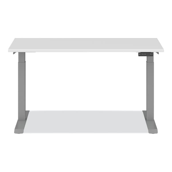 Alera Tables, 24" D X 30"-49" H, 60" W X White - ALEHT3SAGBD