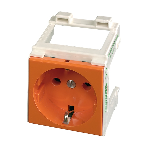Murr Elektronik MODLINK MSVD CABINET POWER OUTLETS, VDE orange 250V AC / 16 A - 4000-72000-0140000
