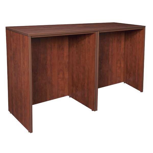 Regency Side Desk Office Desk, 23" D X 42" H, 72" W X Laminate Board, Cherry - LSSDSD7223CH