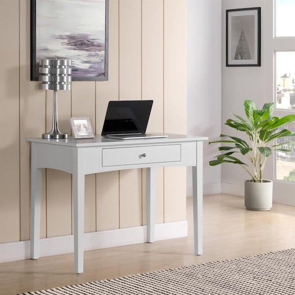 Kd Cama De Bebe 40 in. Shaker Cottage Desk, White - KD3238737