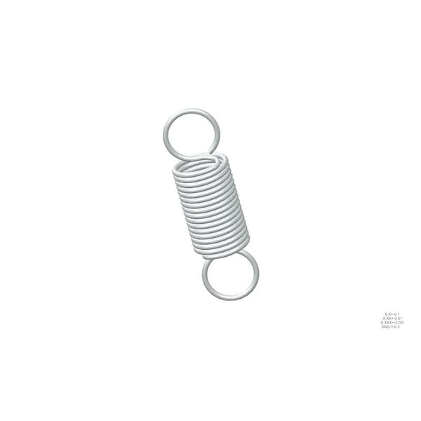Approved Vendor Extension Spring, O=1.000, L= 3.50, W= .095 - G809966986