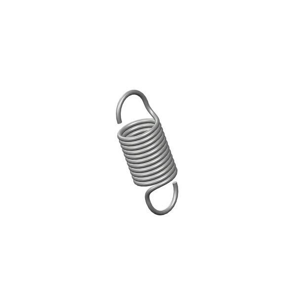 Approved Vendor Extension Spring, O= .437, L= 1.38, W= .047 R - G909959789