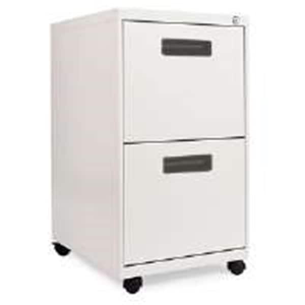 Fine-Line ALEPA542820LG Two Drawer Mobile Pedestal File Light Gray - FI3227984
