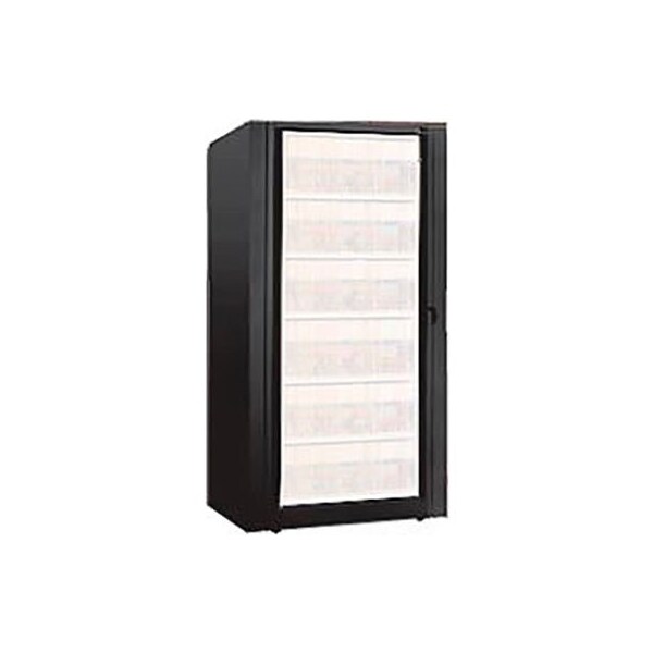 Datum Filing Systems Rotary File Cabinet Components, Base Starter Unit, Legal, 2-High, Black - XSLG-S2E-T25